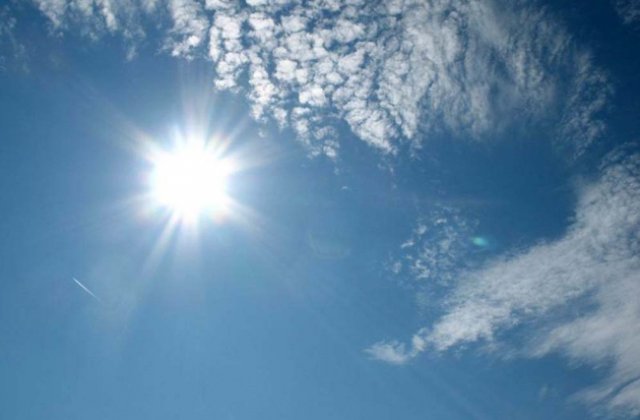 Vremea se imbunatateste. Ne asteapta temperaturi de 21 de grade Celsius