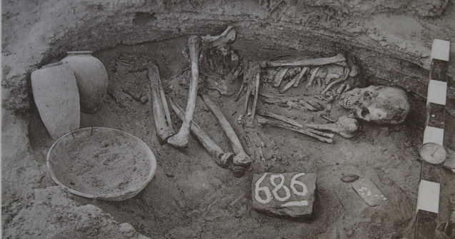 Mormant vechi de peste 5.000 de ani, descoperit in Prahova