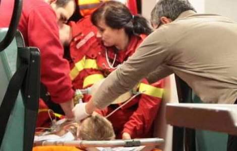 Un copil din Timisoara, in coma dupa ce a cazut de la etajul 4