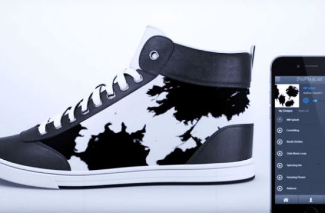 [VIDEO] Adidasii care isi schimba culoarea cu ajutorul unei aplicatii