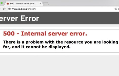 Site-ul agentiei canadiene de imigratie a cazut in timpul noptii