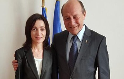 Traian Basescu merge la vot in Republica Moldova: Votez cu Maia Sandu