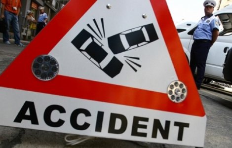 Sibiu: Patru barbati au murit intr-un accident pe DN 14