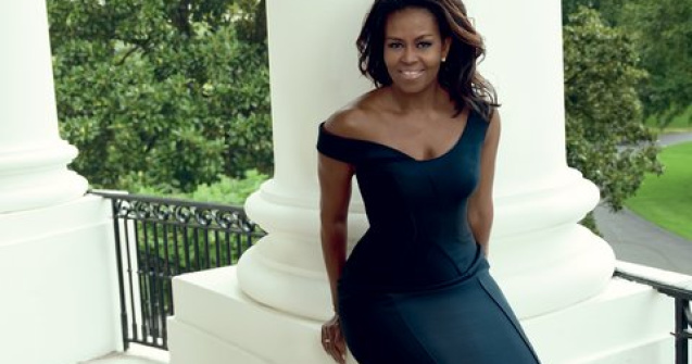 Michelle Obama apare pe coperta revistei Vogue