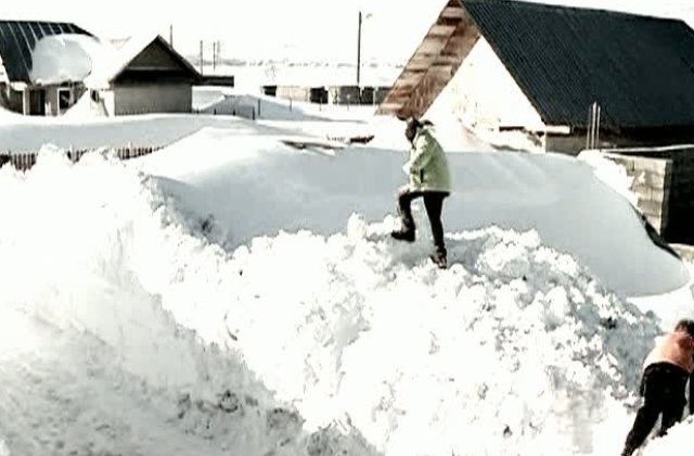 Alba: Aproape 16.000 de familii fara curent electric din cauza ninsorii si viscolului puternic