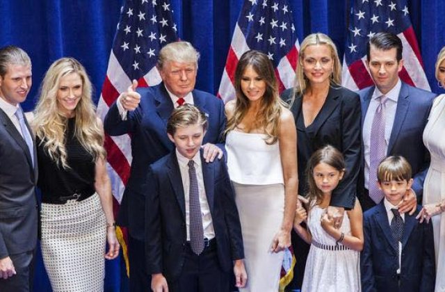 Copiii lui Trump vor acces la informatii strict secrete