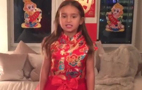La 5 ani, nepoata lui Donald Trump i-a cucerut pe chinezi cu o poezie
