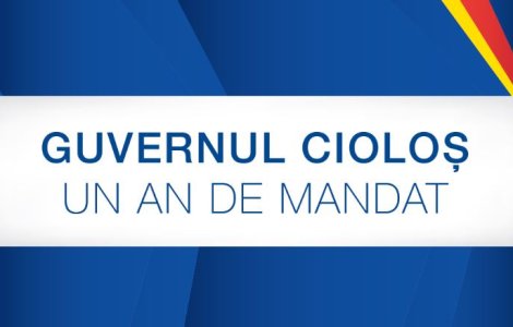Guvernul Ciolos a publicat bilantul dupa 1 an de guvernare