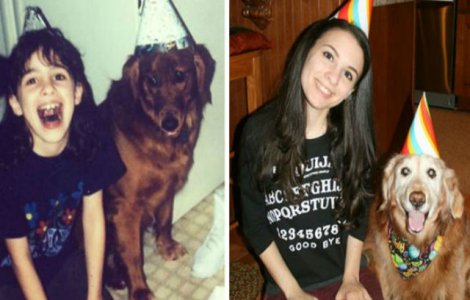  Top  10 imagini emotionante despre cum e sa cresti alaturi de un caine