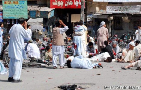  Video  Peste 50 de morti intr-un atentat sinucigas comis in Pakistan