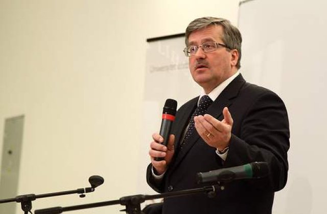 Presedintele Poloniei se pregateste sa viziteze Romania