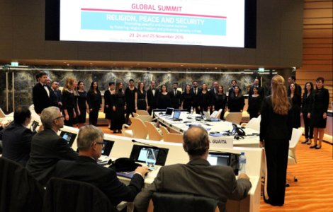 Corul Madrigal, numit Ambasador al Libertatii, Sperantei si Pacii