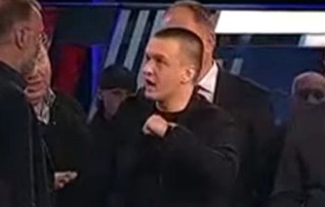 Invitatul unei emisiuni din Rusia, lovit dupa ce a laudat Romania