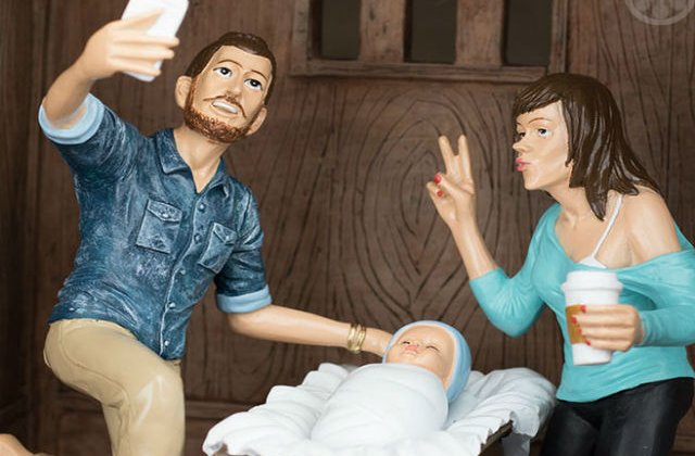 [VIDEO] Cum ar fi aratat scena nasterii daca Iisus ar fi venit pe lume in 2016