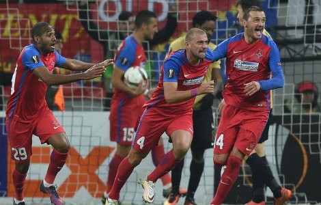 Steaua ramane in batalia pentru calificarea din grupe