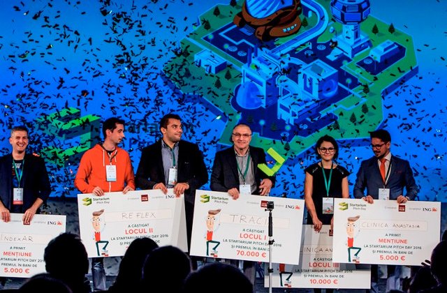 (P) Startup-ul romanesc Tracia a castigat Marele Premiu de 70.000 de Euro la Startarium Pitch Day