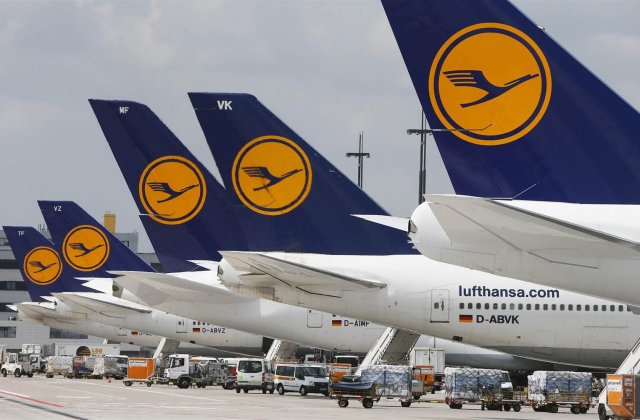 Greva continua la Lufthansa. Compania are pierderi de peste 10 milioane de euro pe zi