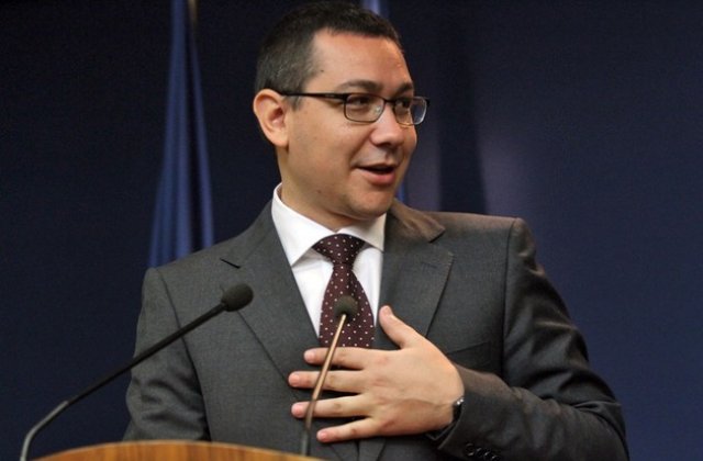 Ponta, despre USR: Astia s-au conectat la robinetul de bani publici inainte sa ajunga la guvernare
