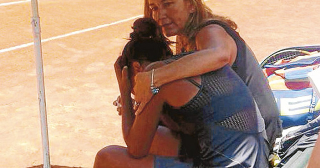 Tatal tenismenei Daniela Seguel a murit in timp ce ea juca in finala