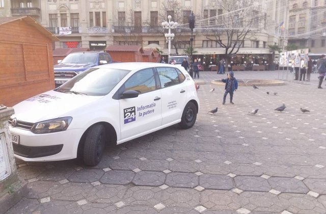 Jurnalista DIGI 24, jefuita in timpul unei transmisii live