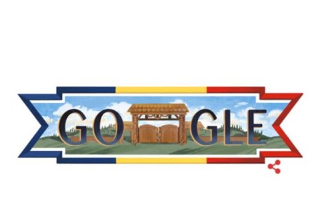 Google si-a modificat logoul pentru a marca Ziua Nationala a Romaniei