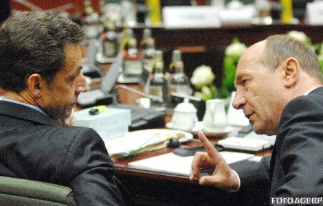 Basescu si Sarkozy vor colabora pe subiectul romilor