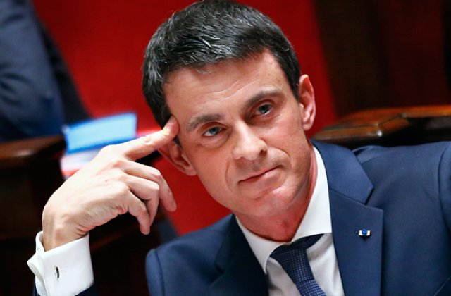 Premierul francez Manuel Valls isi va anunta azi candidatura la alegerile prezidentiale din 2017