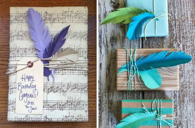 Idei geniale pentru impachetat cadouri