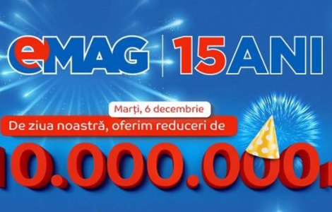 7 oferte cu reduceri de ziua eMAG