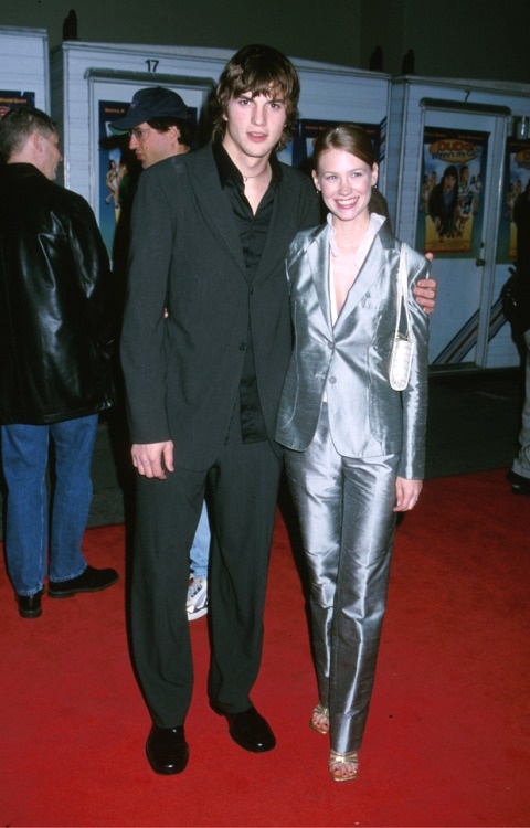 Ashton Kutcher & January Jones