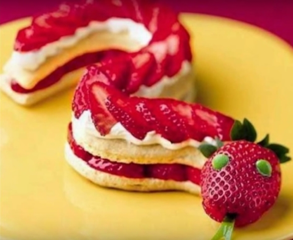 Desert in forma de sarpe