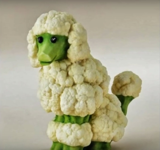 Oaie realizata din conopida