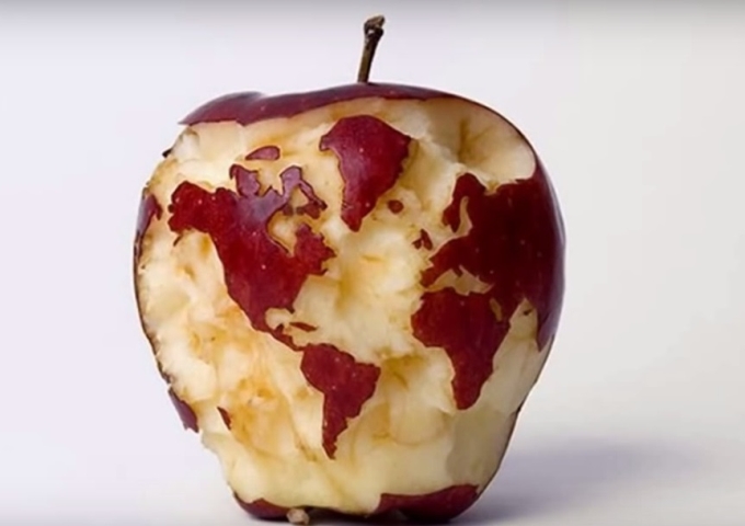 Mar in forma de harta