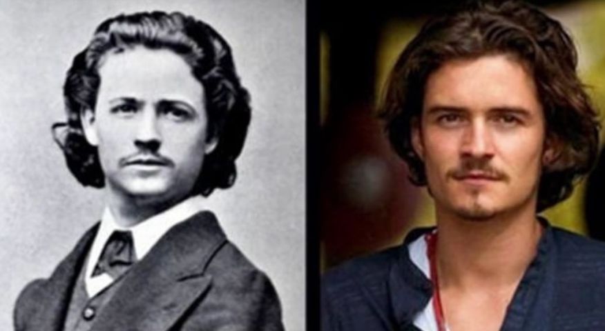 Nicolae Grigorescu si Orlando Bloom