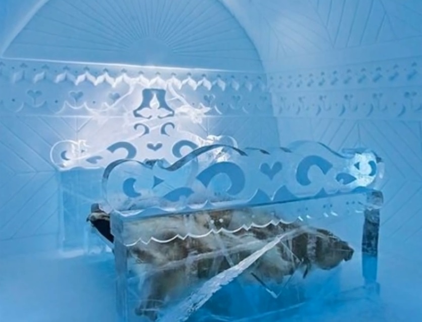 Hotelul de Gheata (Jukkasjarvi, Suedia)