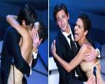 Sarutul pasional dintre Adrien Brody si Halle Berry
