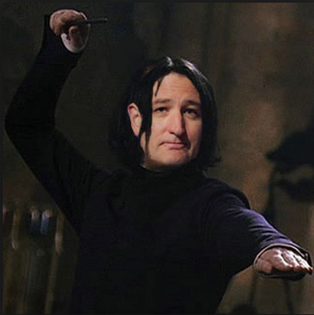 Ted Cruz - profesorul Severus Snape