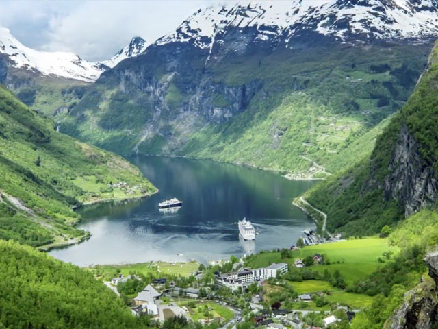 Geirangerfjord, Norvegia