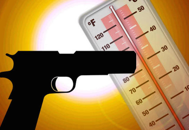 1. Caldura face oamenii mai violenti