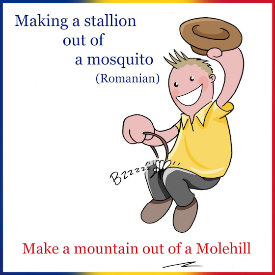 6. "A face din tantar armasar"