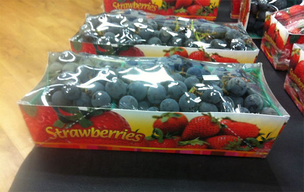 Struguri in loc de capsuni