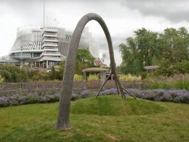 In forma de curcubeu