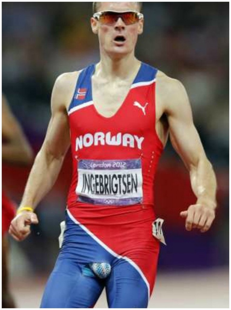 Henrik Ingebrigtsen si costumul de atletism foarte strant