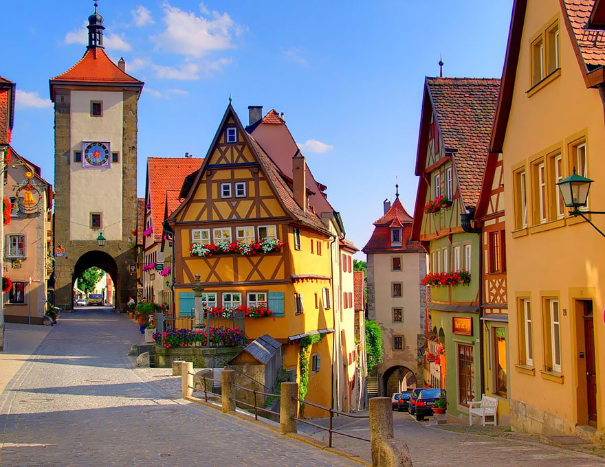 6. Rothenburg, Germania