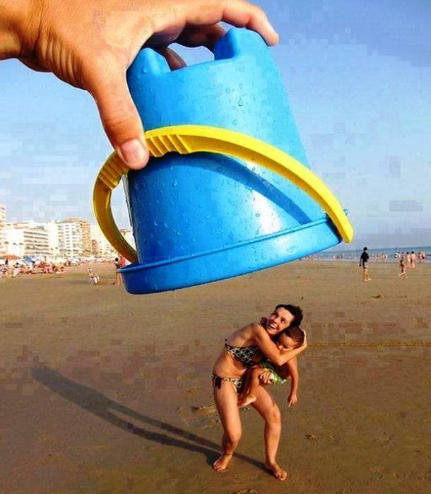 Poze amuzante la plaja