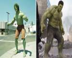 2. Hulk 1978 si 2012 - Hulk avea si papuci verzi in trecut?