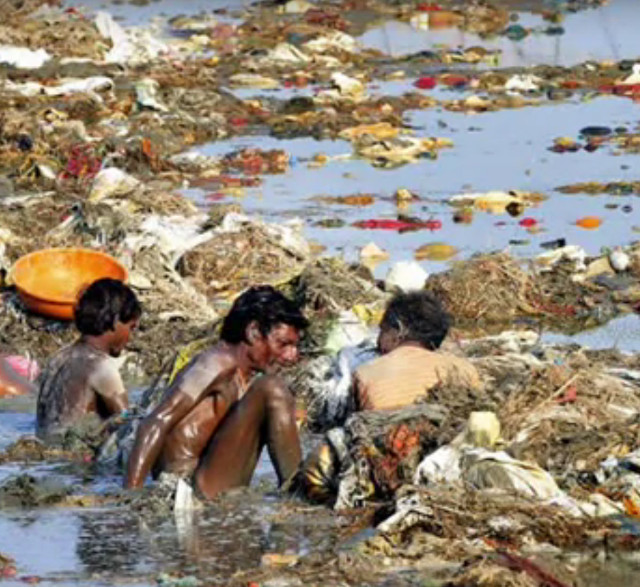 Cele mai multe rauri sau lacuri din India sunt poluate