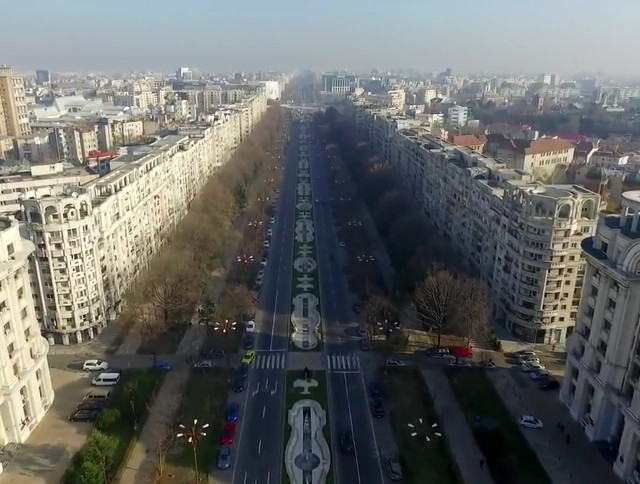 Capitala, in imagini spectaculoase