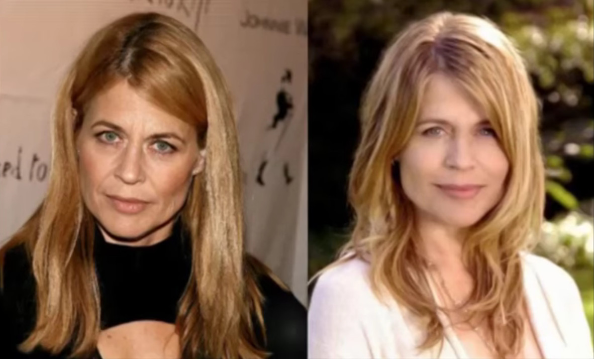 Leslie si Linda Hamilton