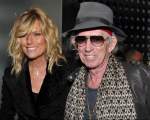 Keith Richards si Patti Hansen